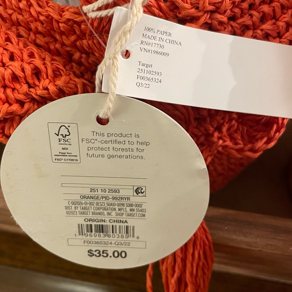 RHODE x TARGET NEW Crochet Bucket Bag Boho Ruffle Gift Ready! NEW - Picture 12 of 12